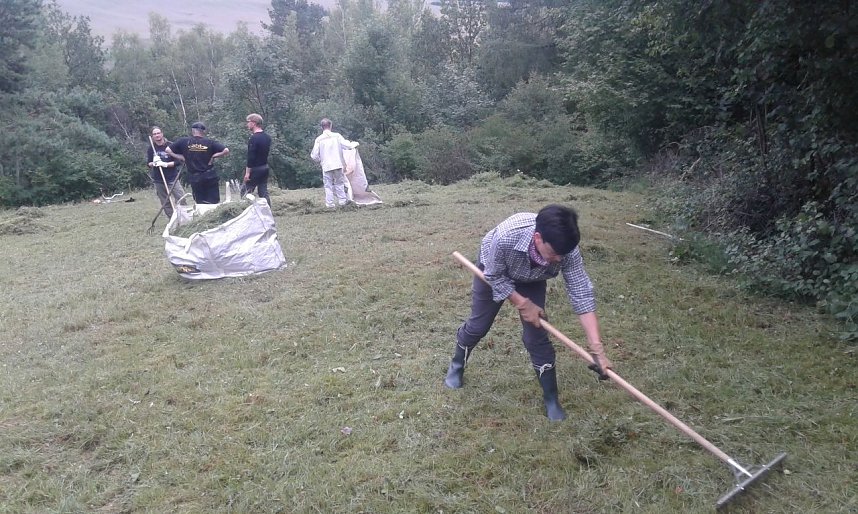 Mahd gegen den Gipsabbau