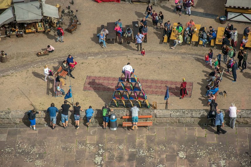 Mittelalterliches Treiben am Kyffh&auml;user