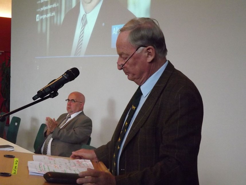 AfD-Wahlkampf in Leinefelde