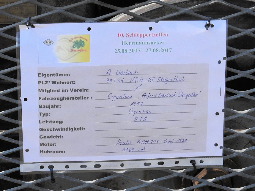 10. Schlepperfest in Herrmannsacker