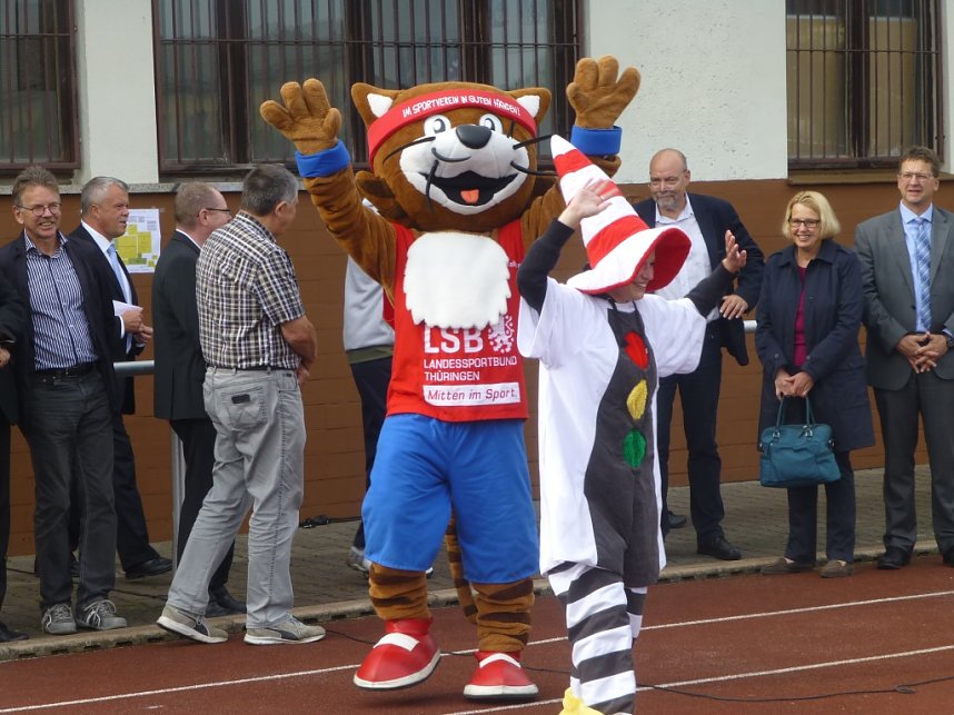 Schulanfangsaktionstag auf dem Hohekreuz-Sportplatz