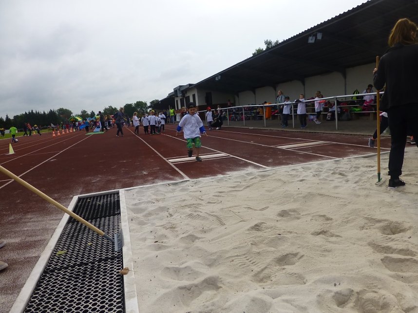 Schulanfangsaktionstag auf dem Hohekreuz-Sportplatz