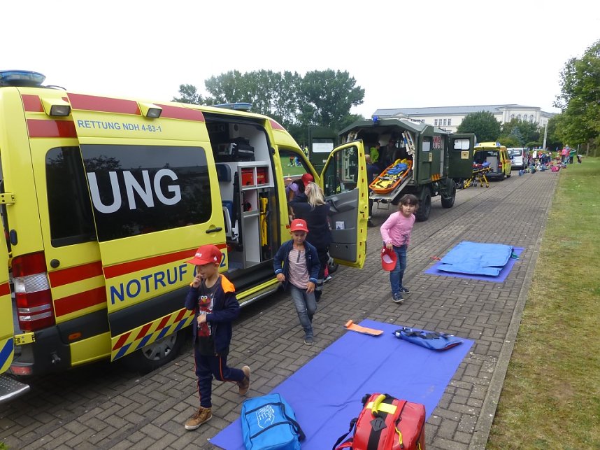 Schulanfangsaktionstag auf dem Hohekreuz-Sportplatz