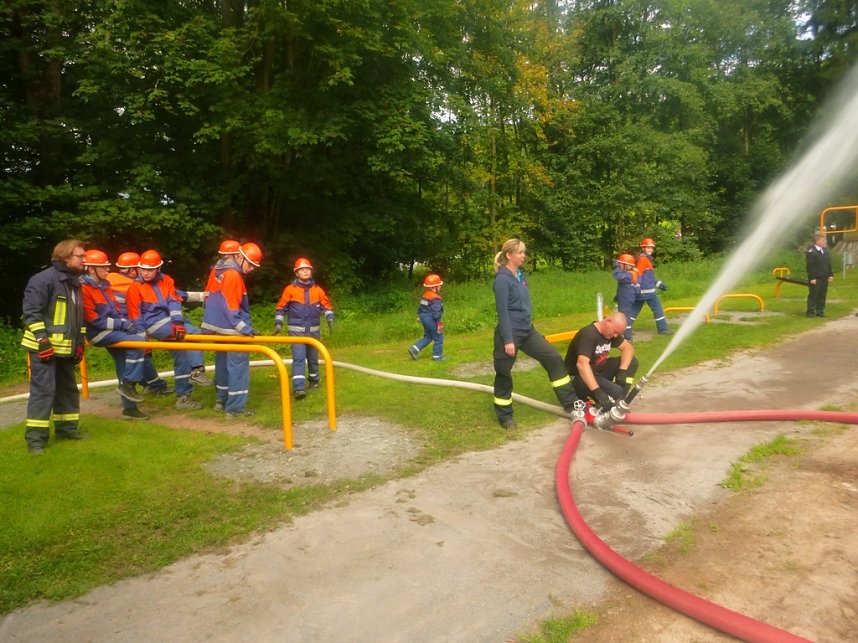 Zeltlager der Jugendfeuerwehren