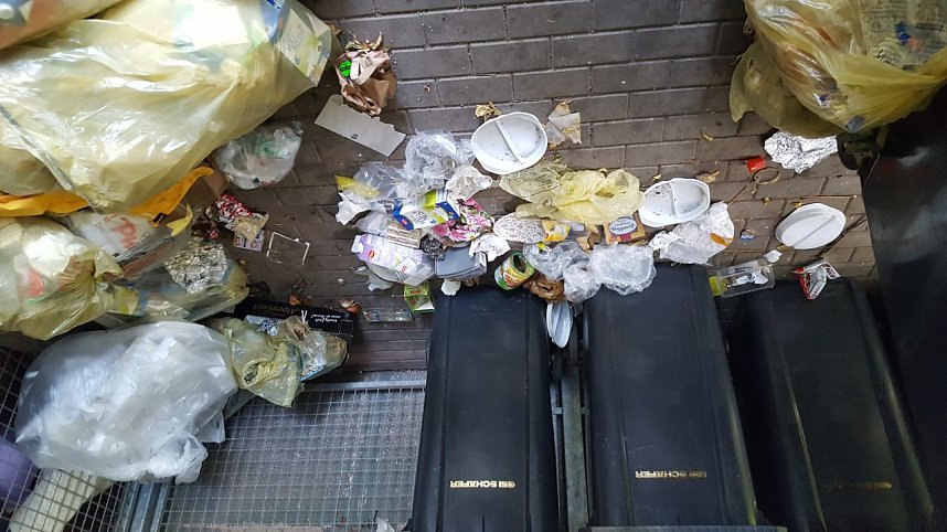 Bilder von der Halleschen Stra&szlig;e