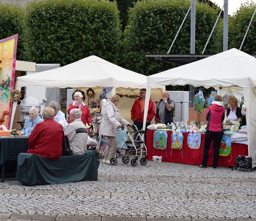 Jubil&auml;umsmarkt in Ellrich mit Seniorenwerk Asternhof