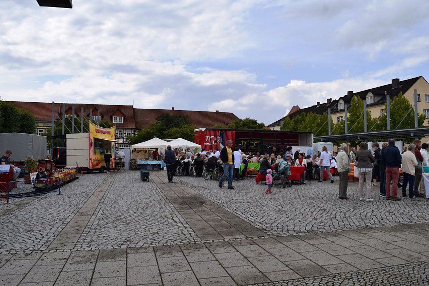 Jubil&auml;umsmarkt in Ellrich mit Seniorenwerk Asternhof