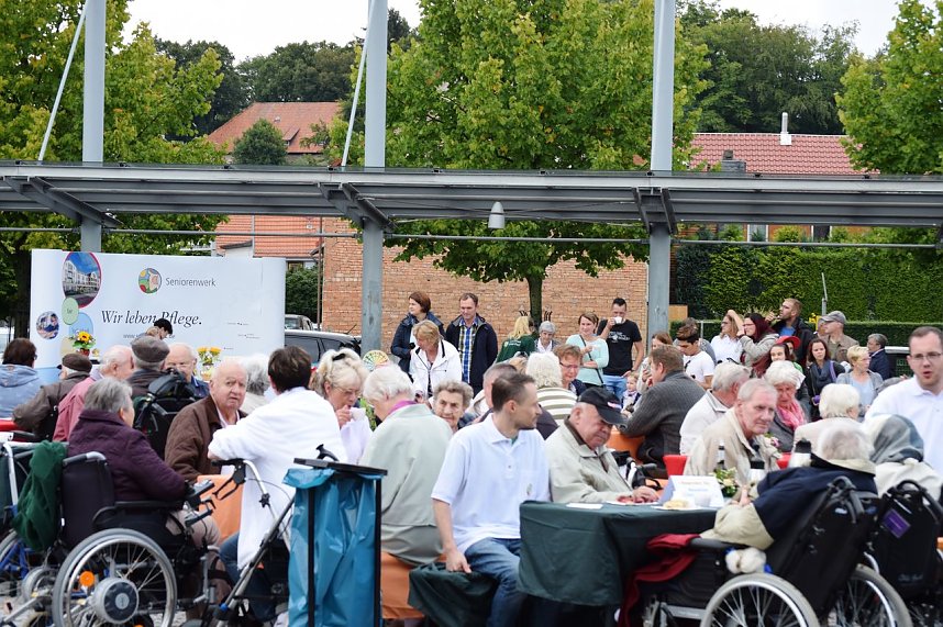 Jubil&auml;umsmarkt in Ellrich mit Seniorenwerk Asternhof