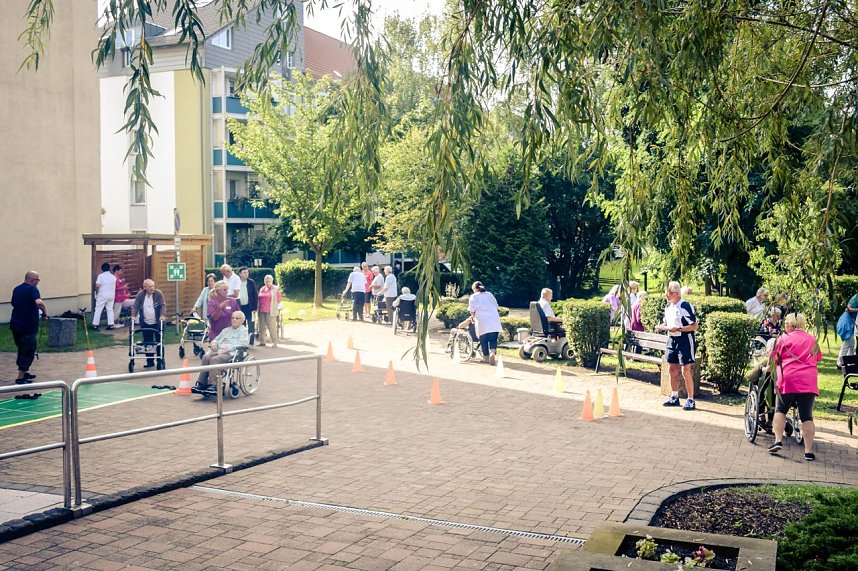 Seniorensportfest im DRK Pflegeheim