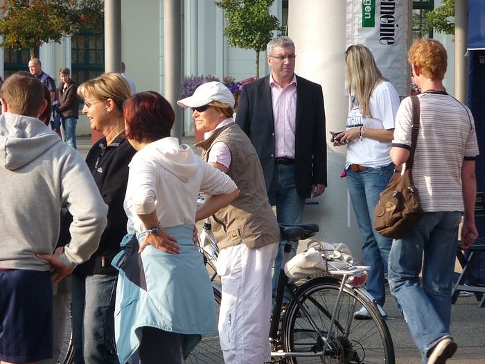 Mitten durch die Stadt