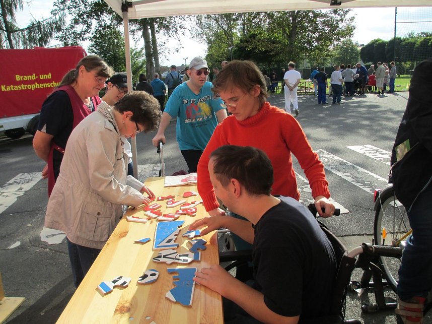 Zweiter Aktionstag in der Lebenshilfe