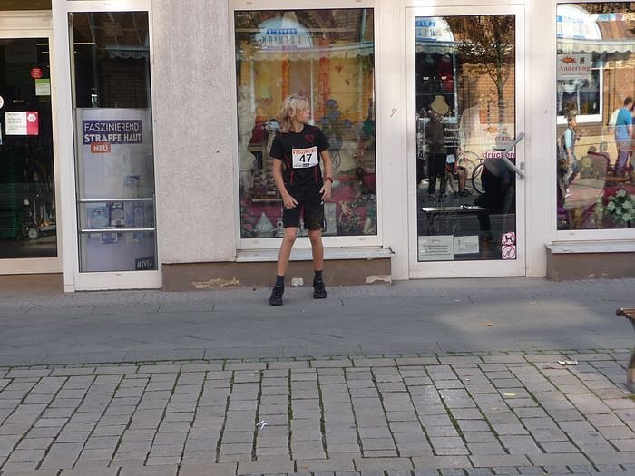 Mitten durch die Stadt