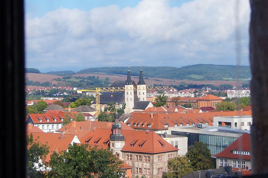 Aussicht &uuml;ber Nordhausen - Petriturm Nordhausen