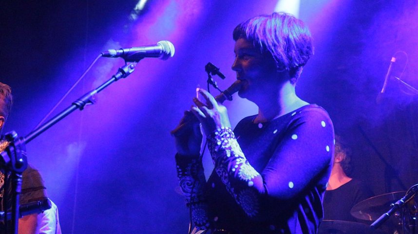 Jazz-Attack auf dem Hof der Jugendkunstschule Nordhausen