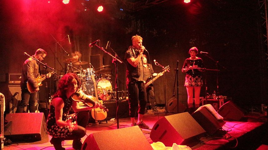 Jazz-Attack auf dem Hof der Jugendkunstschule Nordhausen