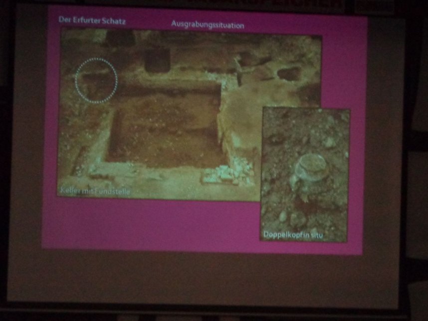Spannendes &uuml;ber den j&uuml;dischen Schatz von Erfurt