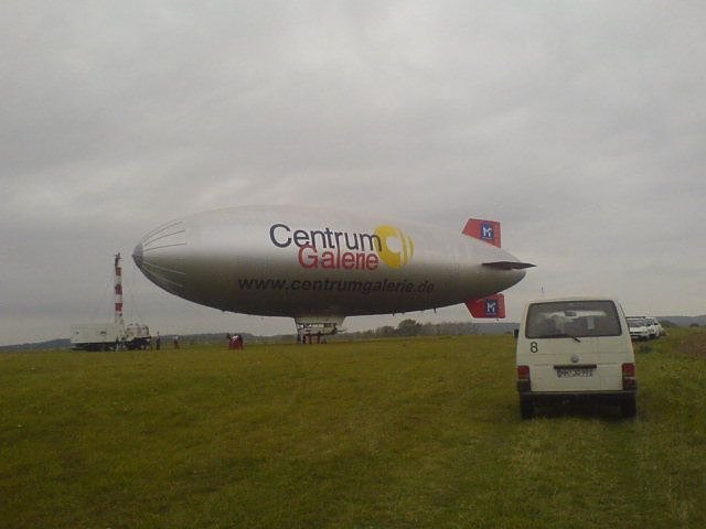 Luftschiff &uuml;ber Nordhausen