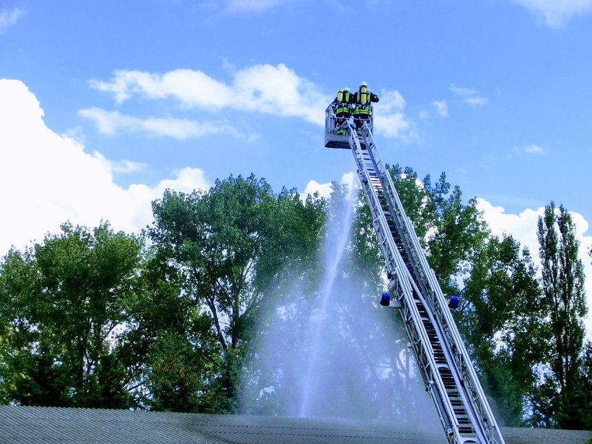 Feuerwehren der Gemeinde Werther probten Ernstfall