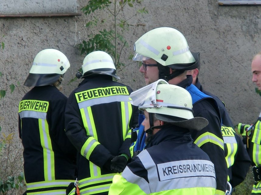 Feuerwehren der Gemeinde Werther probten Ernstfall
