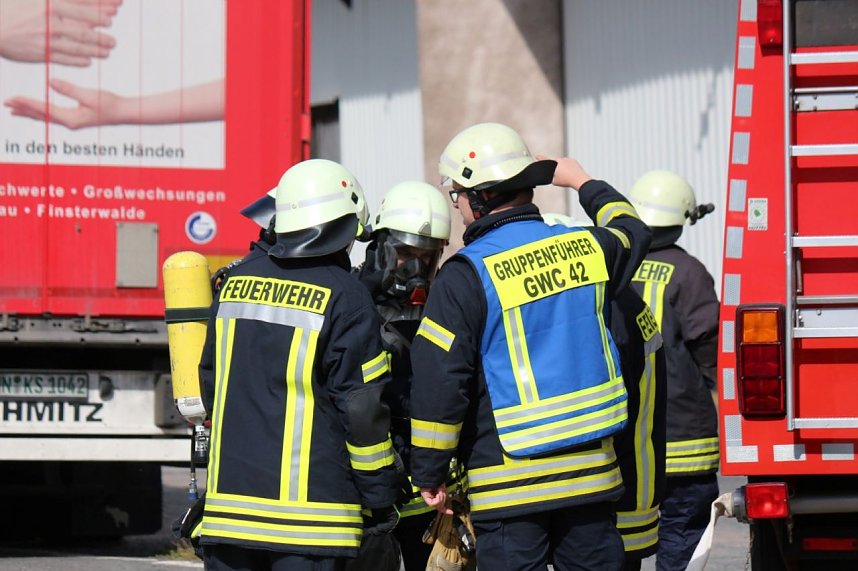 Feuerwehren der Gemeinde Werther probten Ernstfall