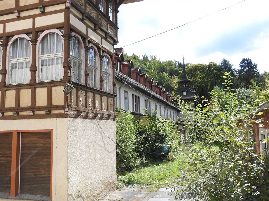 Das ehemalige Betriebsferienheim der Reichsbahndirektion Magdeburg in Alexisbad