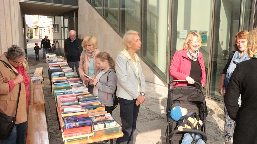 Spurensicherung in der Stadtbibliothek