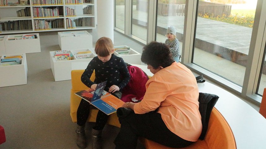 Spurensicherung in der Stadtbibliothek