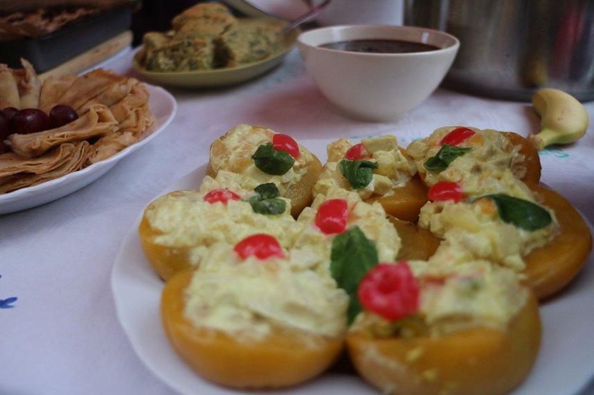 Essen der Kulturen in der Kurzen Meile