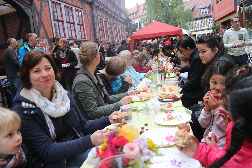 Essen der Kulturen in der Kurzen Meile