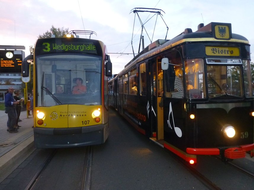Musikalische Stra&szlig;enbahnfahrt