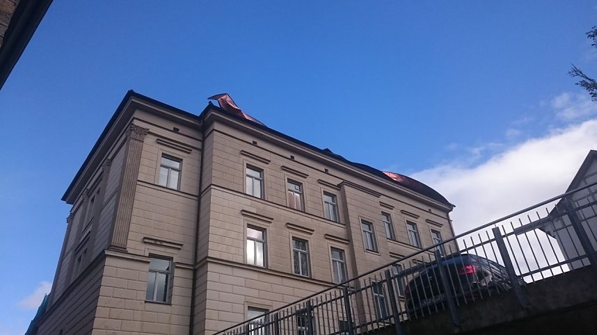 Erste Sturmsch&auml;den in der Nordh&auml;user Altstadt