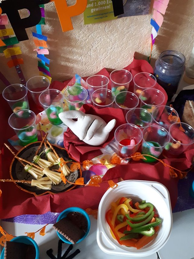 Halloween-Party im Urbacher Kindergarten