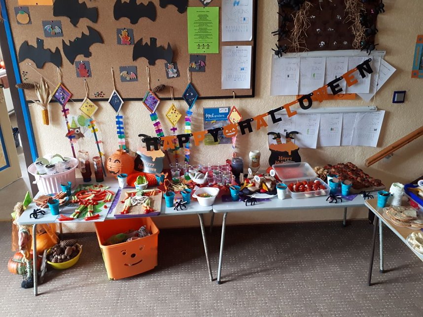 Halloween-Party im Urbacher Kindergarten