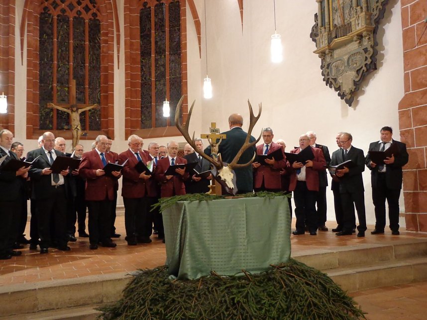 Feierliche Hubertusmesse in St. Blasii