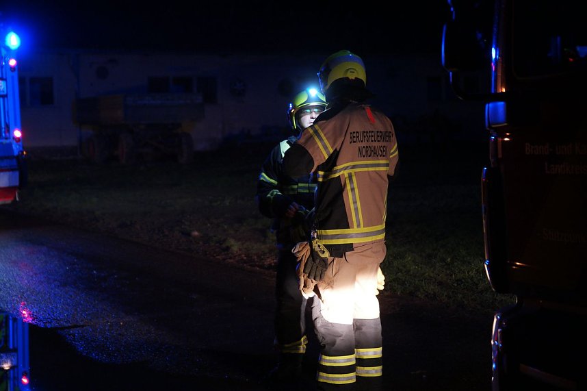 Gro&szlig;&uuml;bung der Nordh&auml;user Wehren