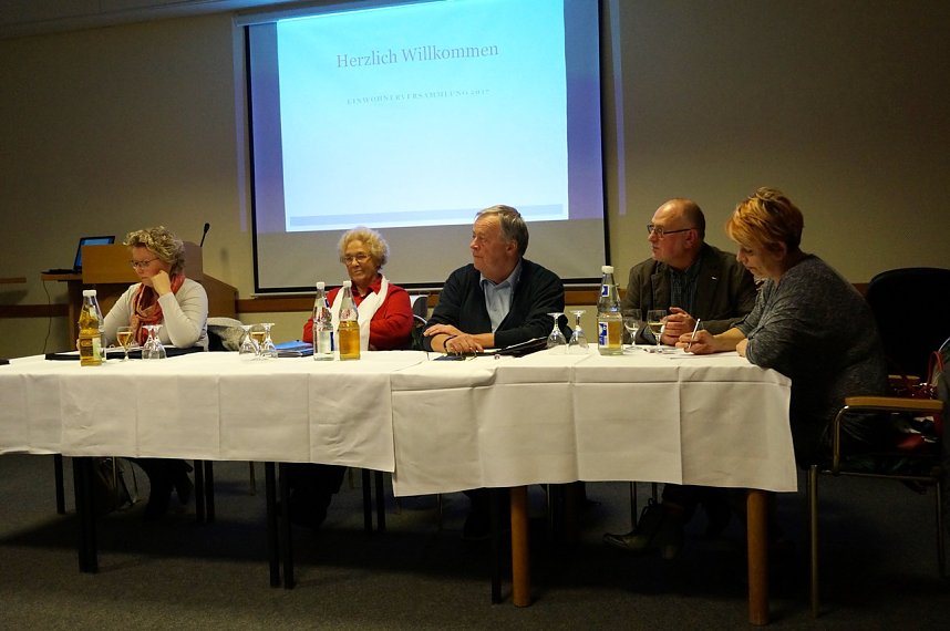 Einwohnerversammlung in Ilfeld