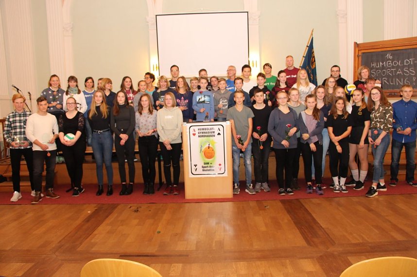 16. Sportass-Ehrung am Humboldt-Gymnasium
