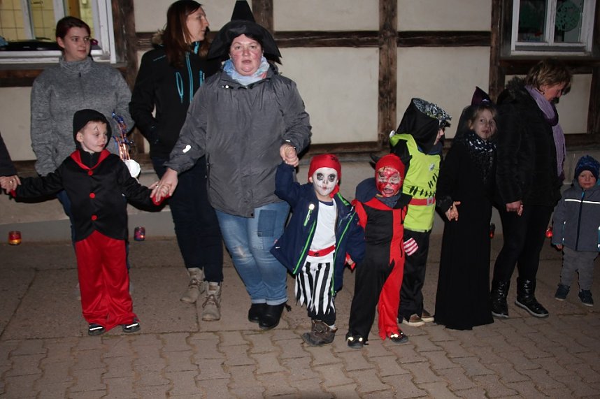 Gruselstimmung im Kinderhaus