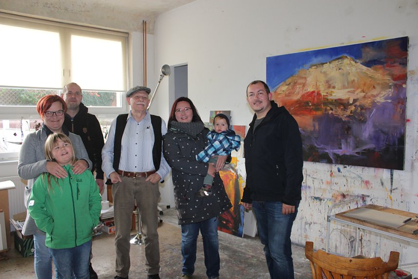 Sylvester Mackensen er&ouml;ffnet Kunsthaus