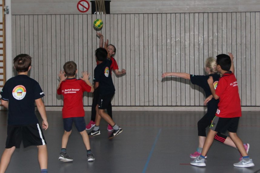 Handball Nachwuchs - der erste Sieg der Saison geht an Petersdorf