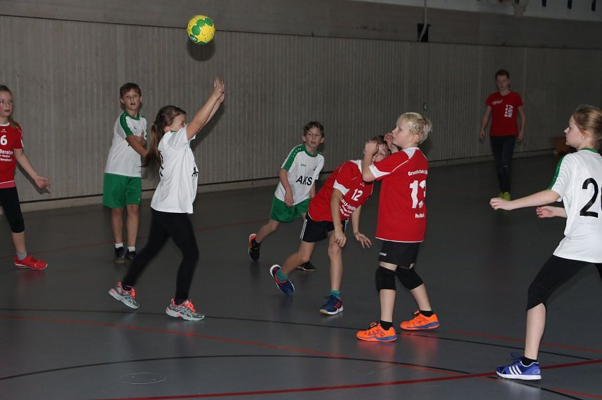 Handball Nachwuchs - der erste Sieg der Saison geht an Petersdorf