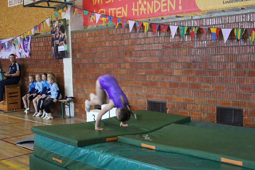 Herbstmeisterschaft im Mannschaftsturnen in Sondershausen