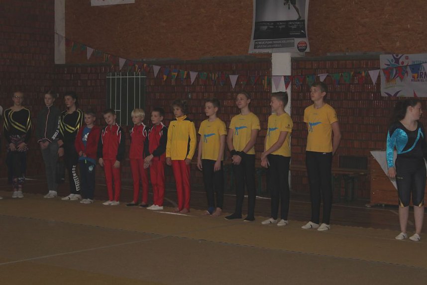 Herbstmeisterschaft im Mannschaftsturnen in Sondershausen