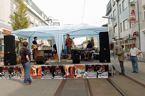 Jazz Attack in der Bahnhofstra&szlig;e