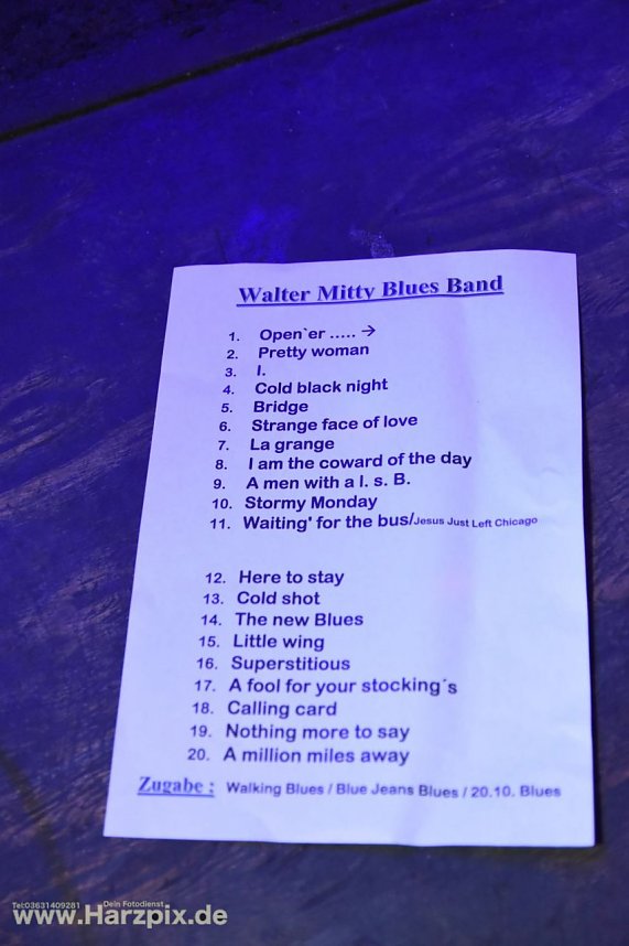 Walter Mitty Bluesband Live