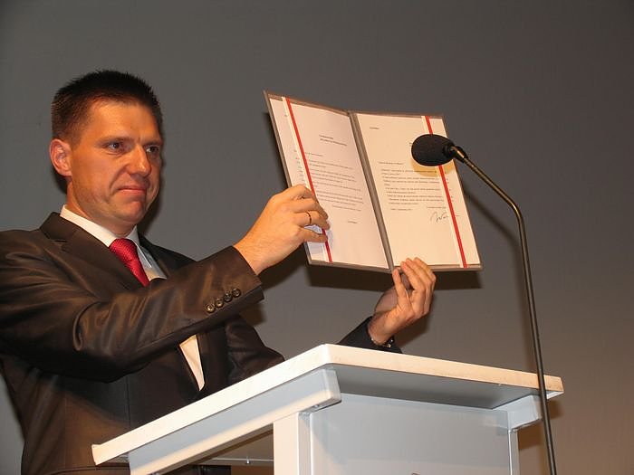 Festakt im Nordh&auml;user Theater