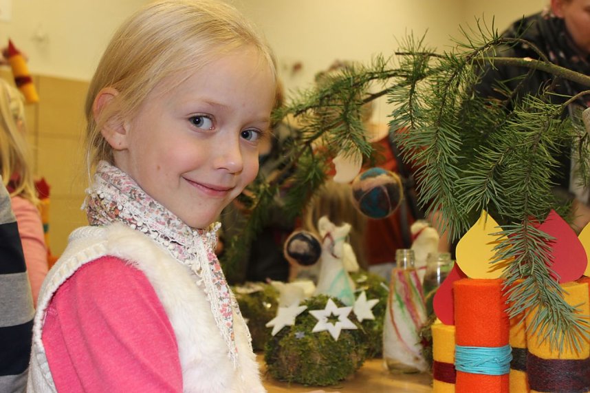 Adventsvorbereitungen an der Evangelischen Grundschule Nordhausen