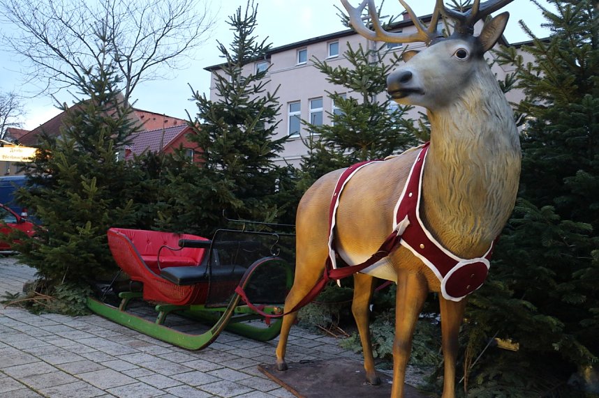 Weihnachtsmarkt und Eislaufbahn er&ouml;ffnet