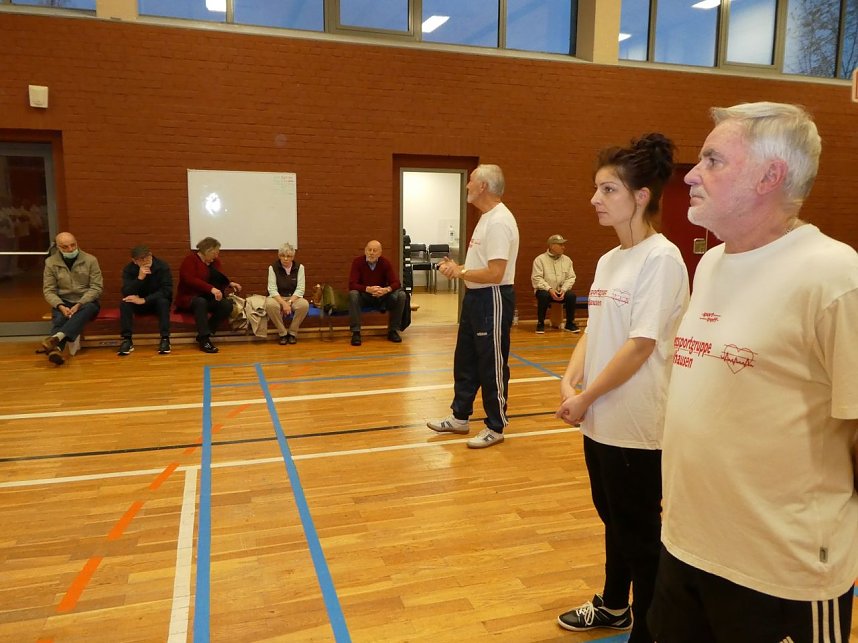 Die Herzsportgruppe blickt auf ein erfolgreiches und sportliches Jahr zur&uuml;ck