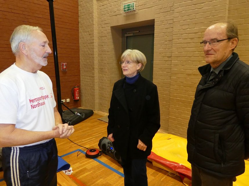 Die Herzsportgruppe blickt auf ein erfolgreiches und sportliches Jahr zur&uuml;ck